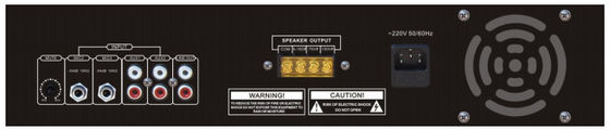 ODM de Audioversterkers 60W van het PAsysteem met Mp3-FMbescherming Op hoge temperatuur