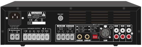 de Versterker van het de PAsysteem van 120W AC230V met de FM van MP3 BR BT