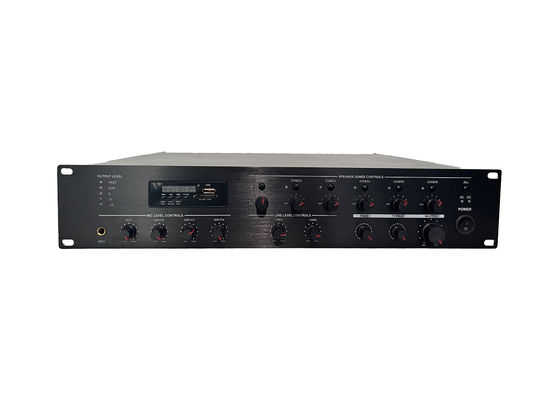 500W 6 het Audiocontrolemechanisme Met meerdere zones And Amplifier With MP3 van het Streekhuis en FMtuner