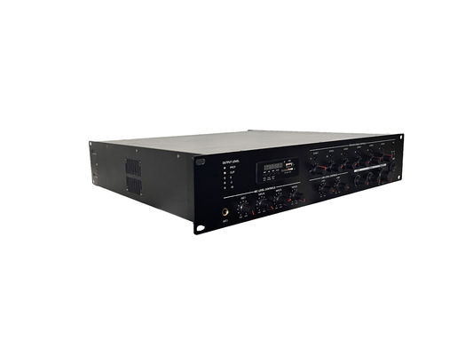 500W 6 het Audiocontrolemechanisme Met meerdere zones And Amplifier With MP3 van het Streekhuis en FMtuner