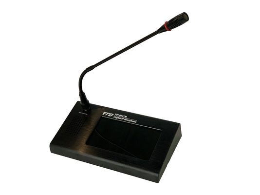 Van de het Netwerkpa van FTD gelijkstroom 24V IP Systeem 7in LCD Touch screen Verre IP Gebaseerde Microfoon
