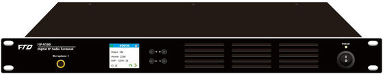 De zwarte IP Versterker van het het Systeem100v 500W Netwerk van de Netwerkpa met Audiodecoder