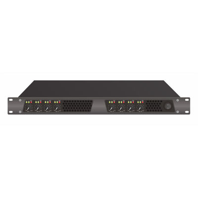 4*900W pro Audio van het Systeemce 40dB van de Versterkersdsp PA het Voltageaanwinst