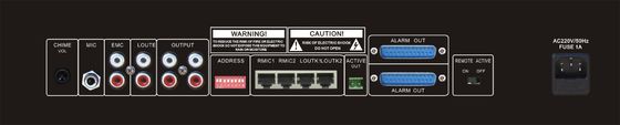 830W 10 van het het Systeem Openbare Adres van de Streekpa het Systeemac Zekerings Zwarte Paginerende Selecteur
