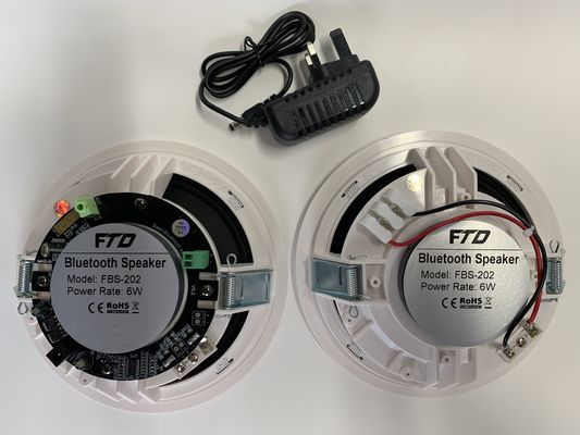6“ blauwe de tandspreker van 2*6W met één actieve en één passieve plafondspreker