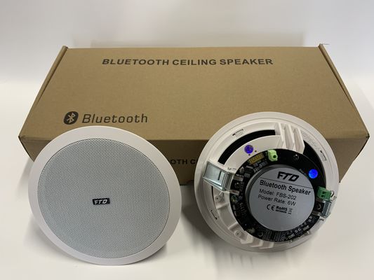 6“ blauwe de tandspreker van 2*6W met één actieve en één passieve plafondspreker