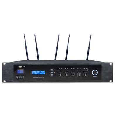 Van de Conferentiesystemen van FTD DC12V de Draadloze Speler van het Controlemechanismewith recorder MP3 UHF Hoofd