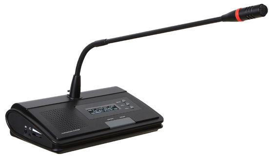 Van de Conferentiesystemen van FTD DC12V de Draadloze Speler van het Controlemechanismewith recorder MP3 UHF Hoofd