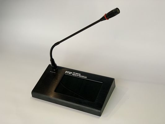 Van het Netwerkethernet Ip van TCP Ip Ip van het de Intercomsysteem Microfoon van het Netwerk de Verre Touche screen