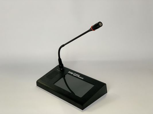 Van het Netwerkethernet Ip van TCP Ip Ip van het de Intercomsysteem Microfoon van het Netwerk de Verre Touche screen