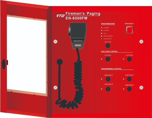 Standaard Verre de Brandweermanmicrofoon van het Stemalarm