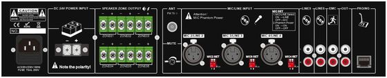 versterker 6 van de machtsmixer de Steun Verre Microfoon van de streek bluetooth spreker