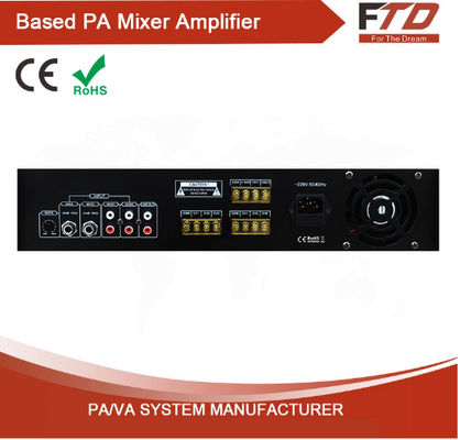 de versterkereconomie 6 van de machtsmixer versterker van het de PAsysteem van de streek3500w versterker de audio
