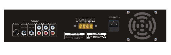 van de versterker professionele yamaha van de machtsmixer van het de pasysteem de versterkeraudio