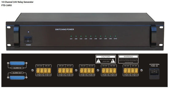 openbaar adressysteem 10 het systeem van de de Generatorpa van het Kanaal24v Relais