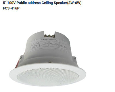 5“ van het het adresplafond van 100V de Openbare Spreker (3W-6W)   de radio van de plafondspreker bluetooth