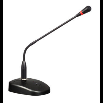 de Condensatormicrofoon van het sprekers professionele audiotafelblad met Klokkengelui
