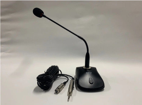 Gooseneck Getelegrafeerde het Tafelbladmicrofoon van de Microfooncondensator met DC9V